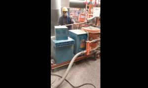 干濕兩用噴漿機(jī)施工視頻